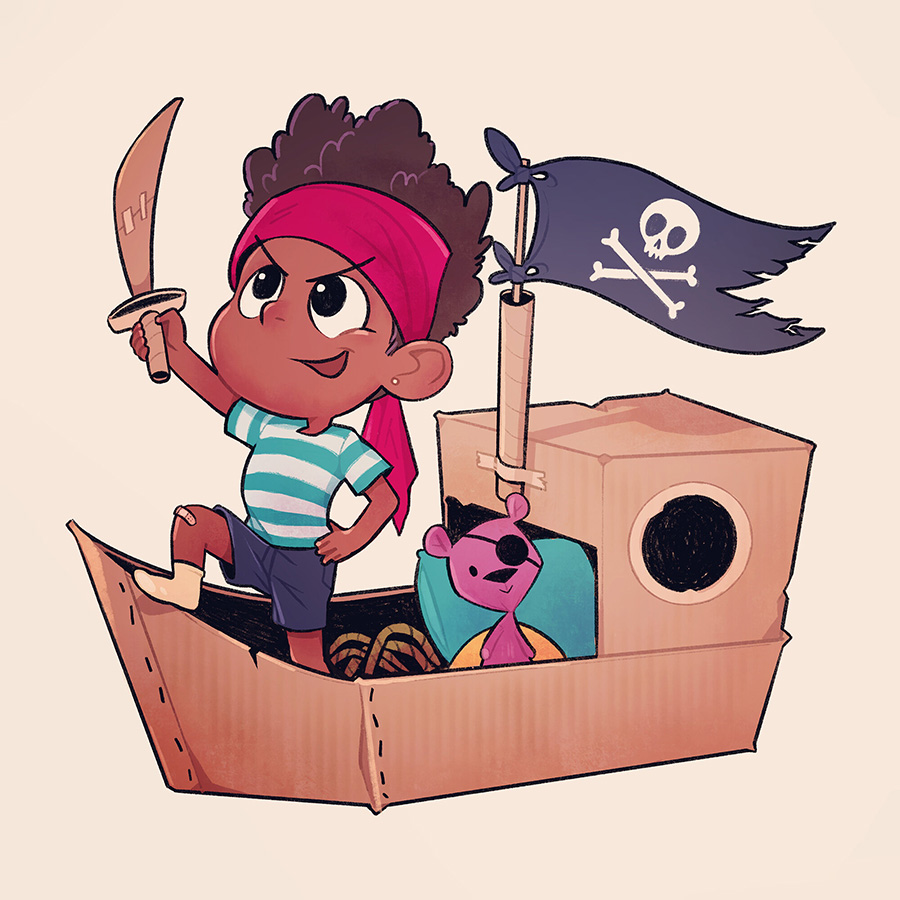 Pirate illustration