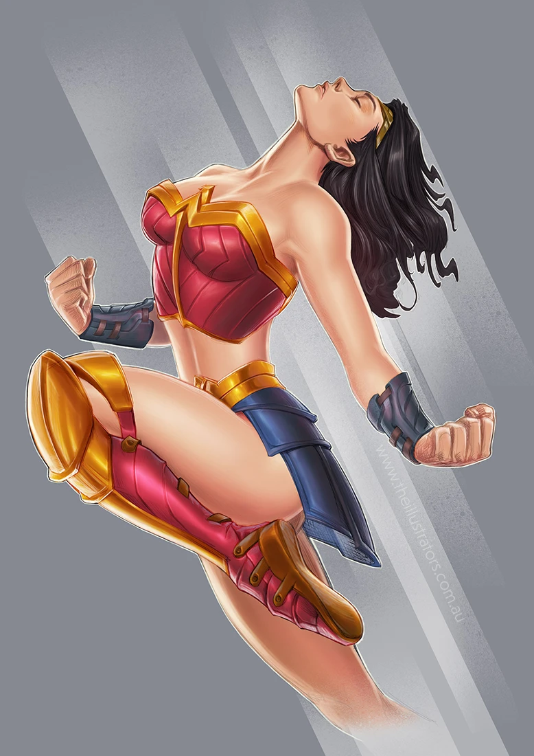 Comic book superhero