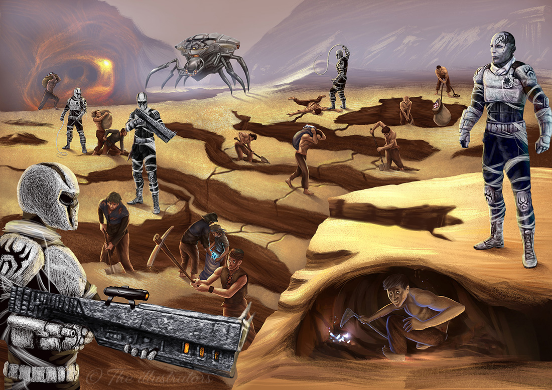 Miners concept art