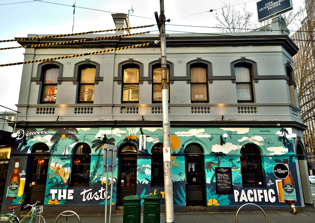 Wall mural Melbourne
