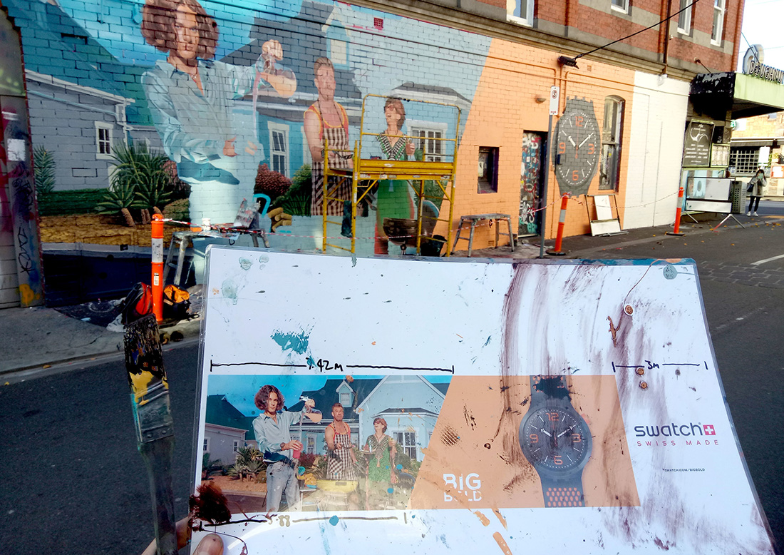 Wall mural Melbourne