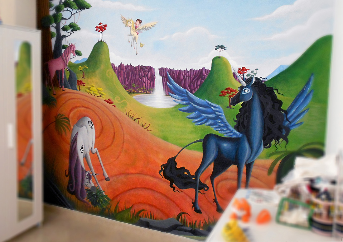 Wall mural Melbourne