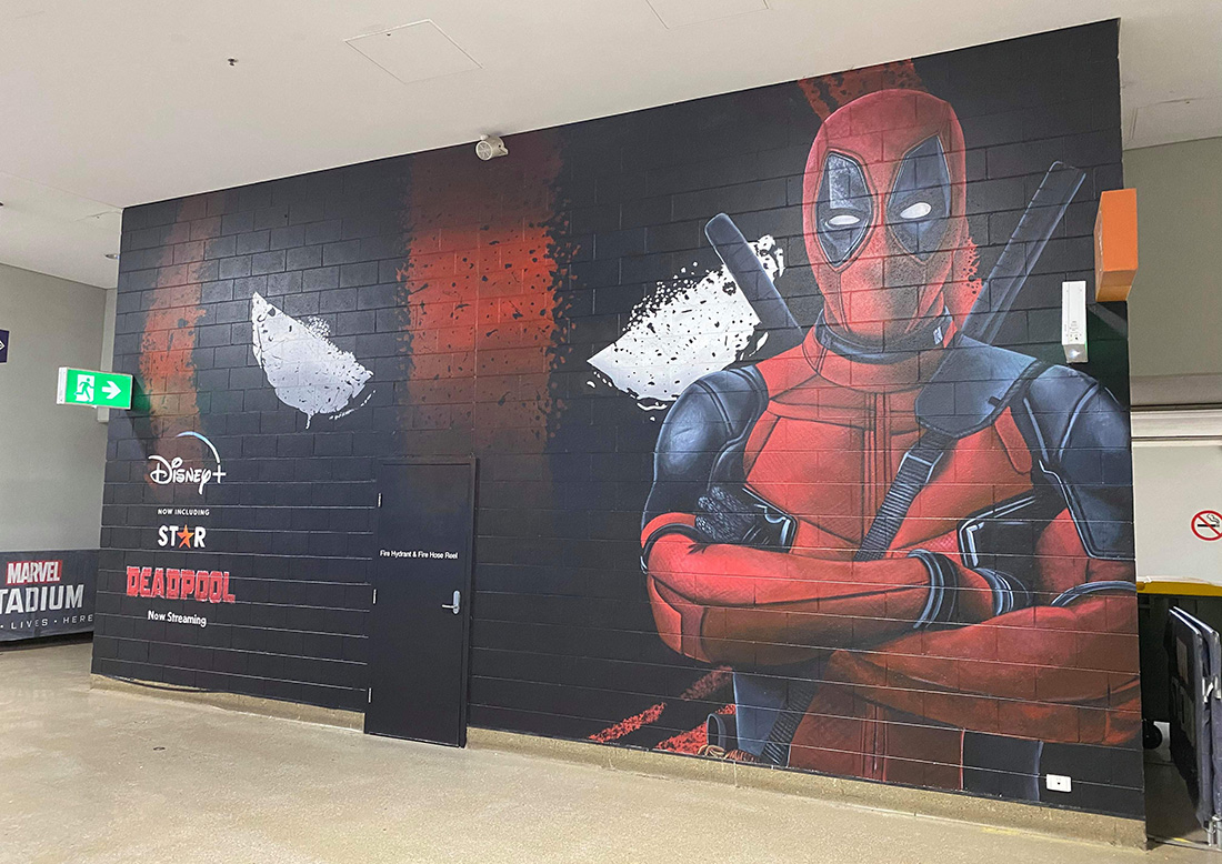 Wall mural Melbourne