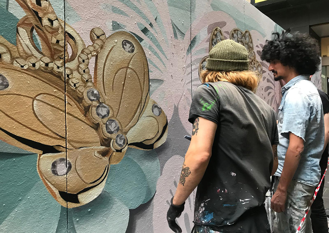 Wall mural Melbourne